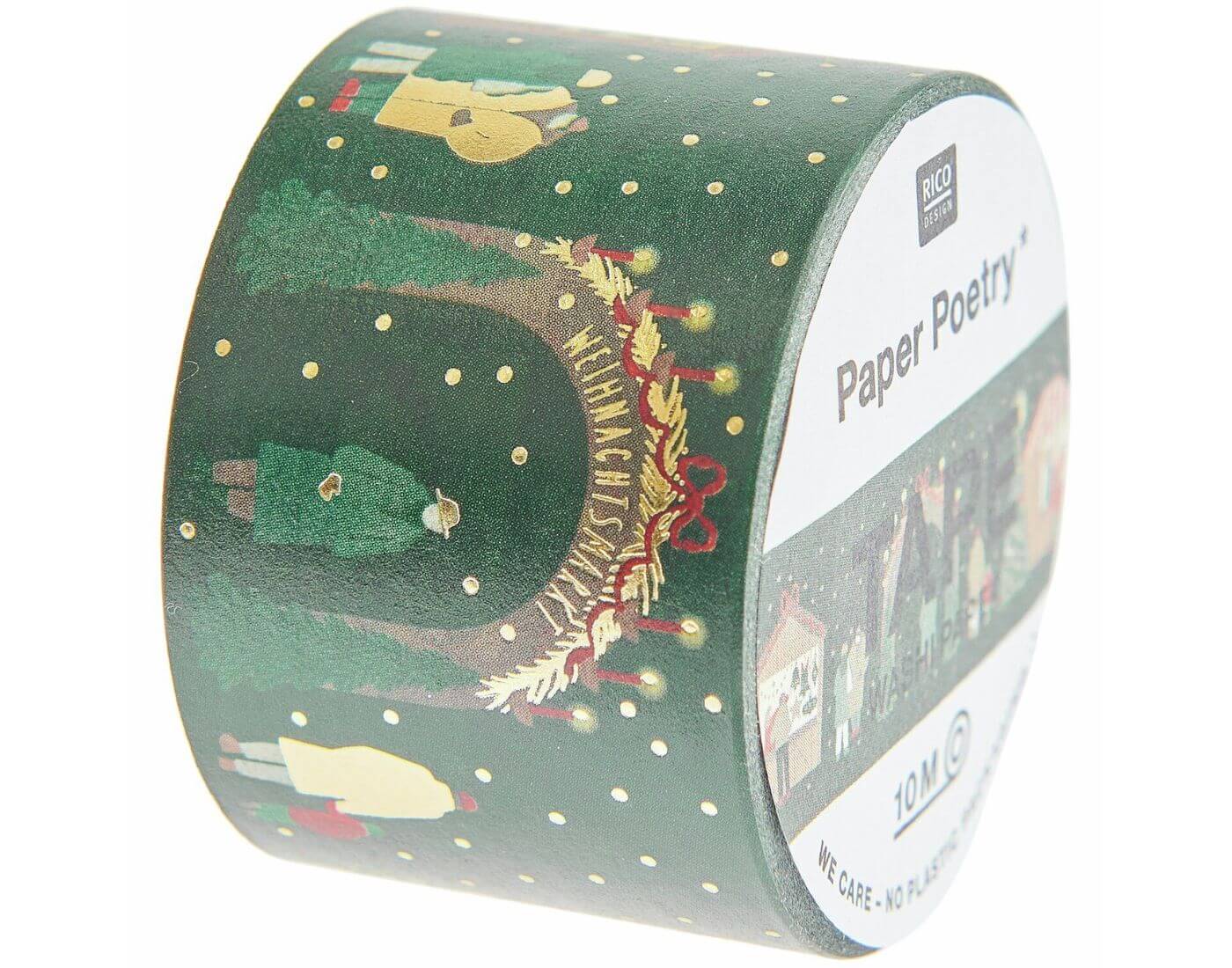 Paper Poetry Tape Weihnachtsmarkt