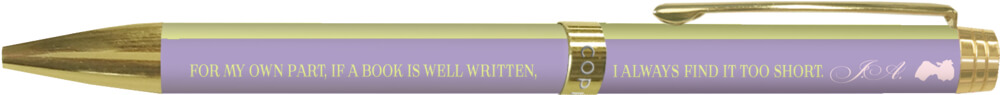 Kugelschreiber: Miss Jane - Jane Austen (Bastin)(einzeln) Kugelschreiber: Miss Jane - Jane Austen (Bastin)(einzeln)
