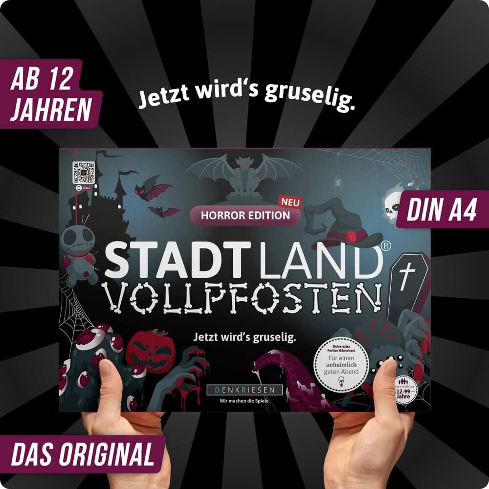 STADT LAND VOLLPFOSTEN® - HORROR EDITION - "Jetzt wird’s gruselig."