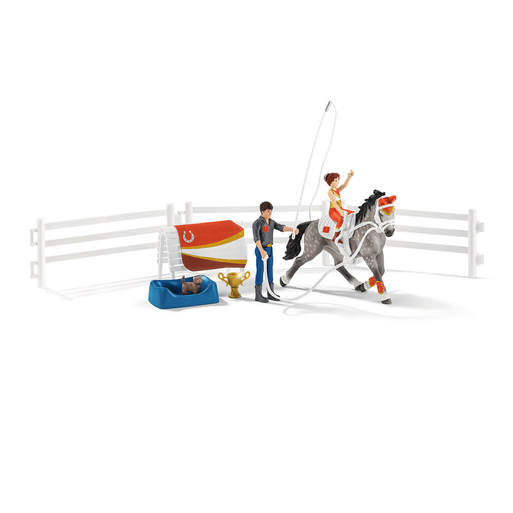 ARXYRDO9CQERUPB0X42K_prvw_R3_12533 Schleich Horse Club 42443 Mias Voltigier-Reitset