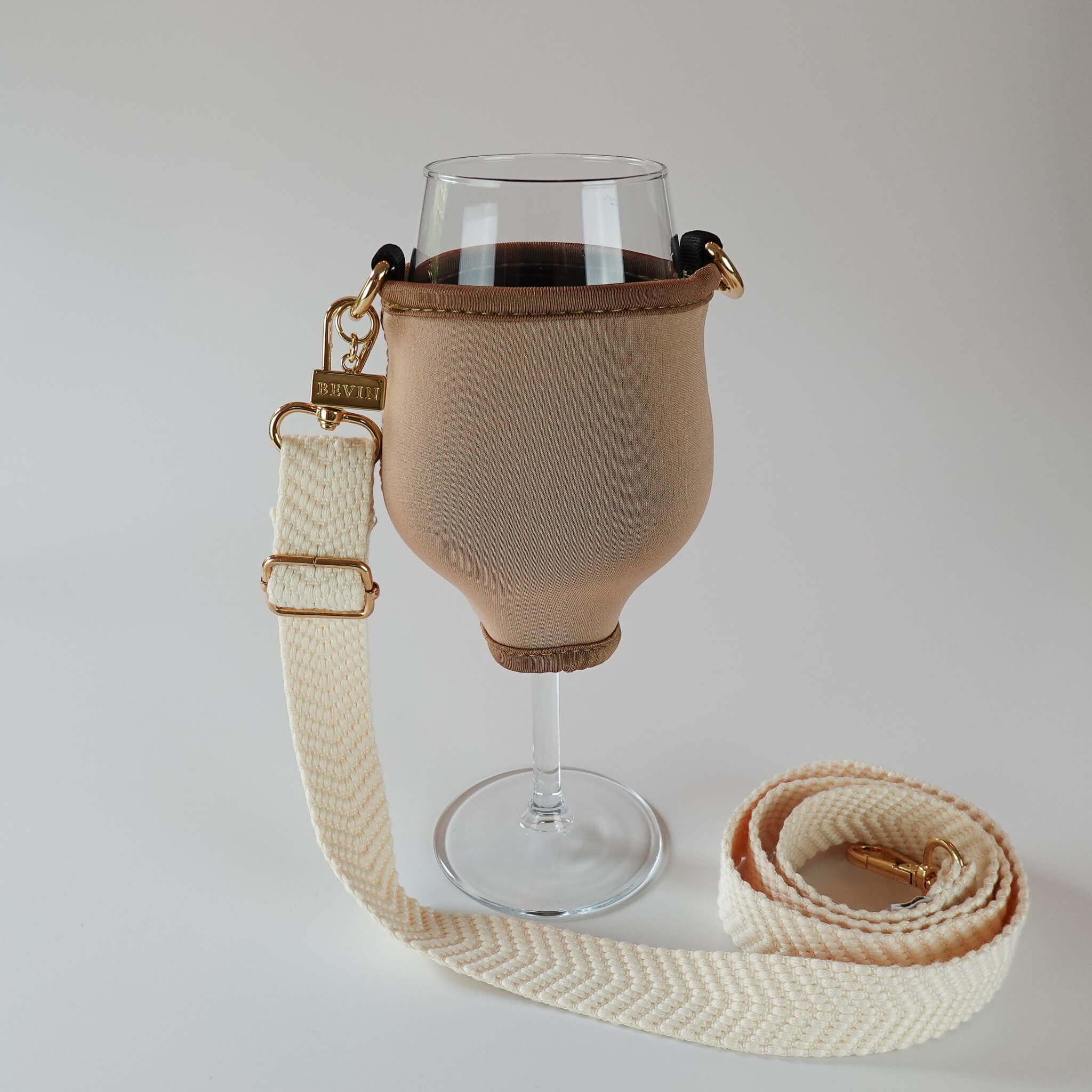 Strap für Weinglashalter - creme Strap für Weinglashalter - creme