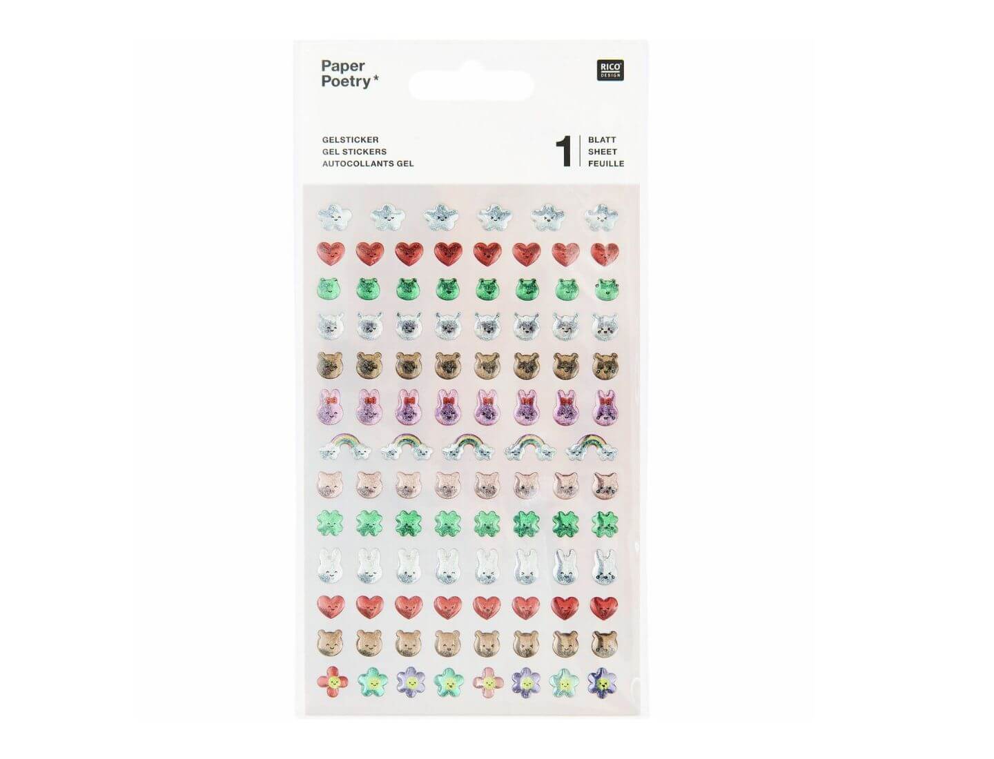 Paper Poetry Gelsticker Chingu