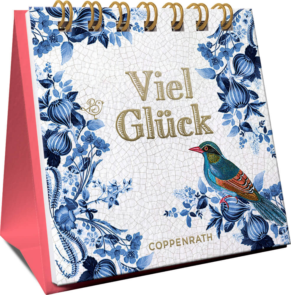 Mini-Spiralaufsteller: Viel Glück (B. Behr)