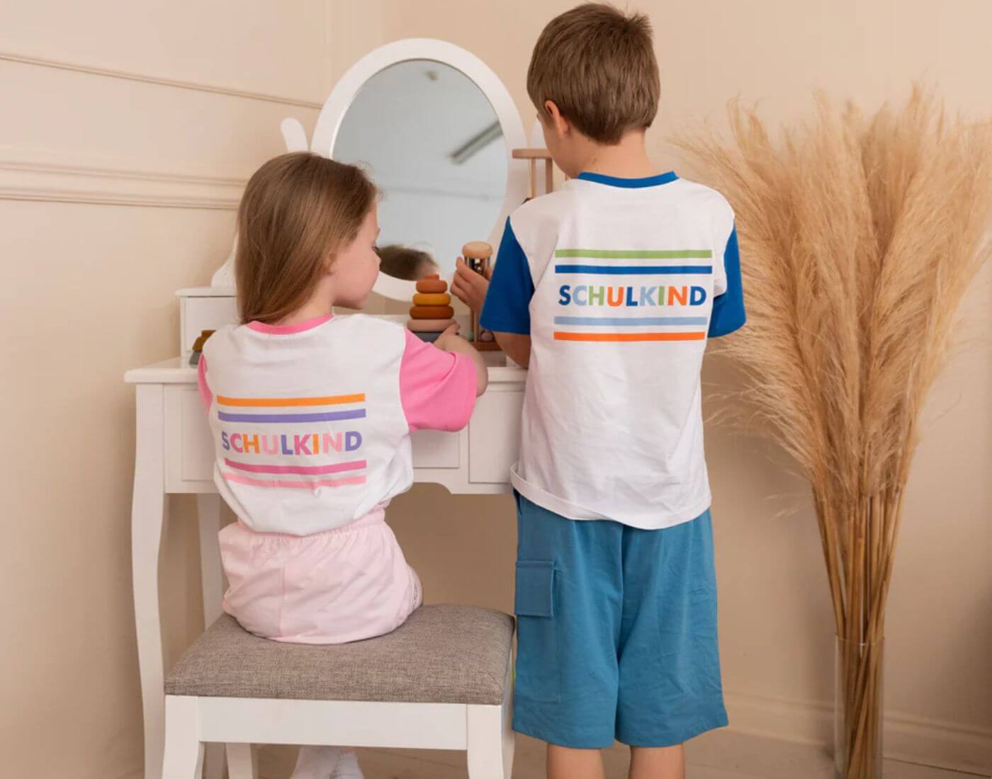 Schulkind Shirt pink Gr. 110/116 - 5-6 Jahre