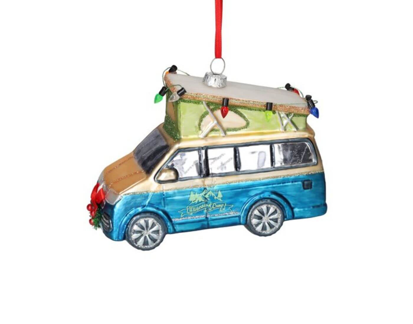 Hänger Campingbus, blau