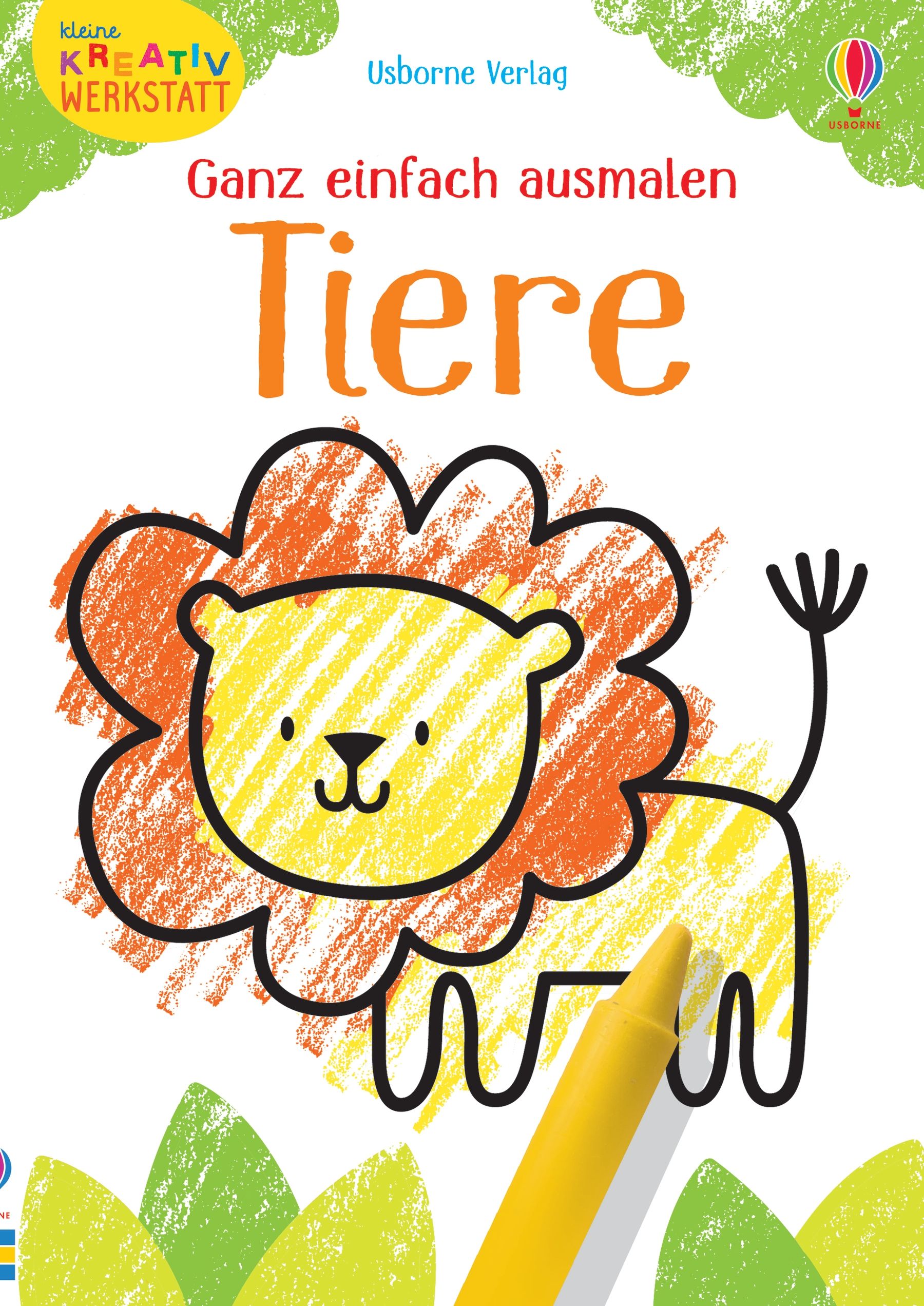 9781789413564_cover_image Kleine Kreativ-Werkstatt - Ganz einfach ausmalen: Tiere