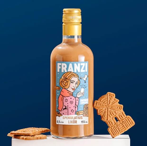 Franzi Spekulatius Likör 0,5L - Vegan