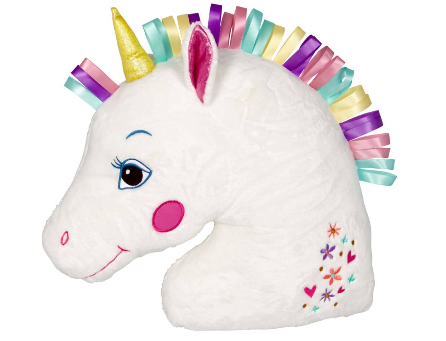 Einhorn-Kissen mit Satinbandmähne - Prinzessin Lillifee