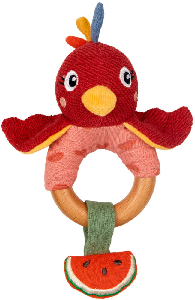 Holz-Ringrassel Paradiesvogel - Little Wonder