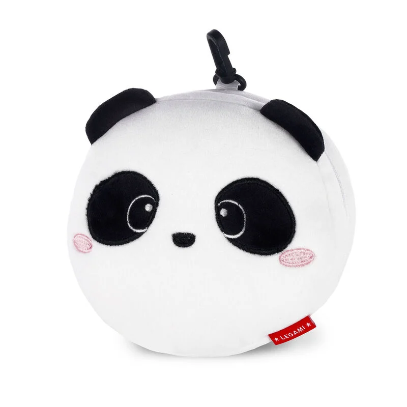CTP0004_4 Reisekissen mit Schlafmaske - Panda