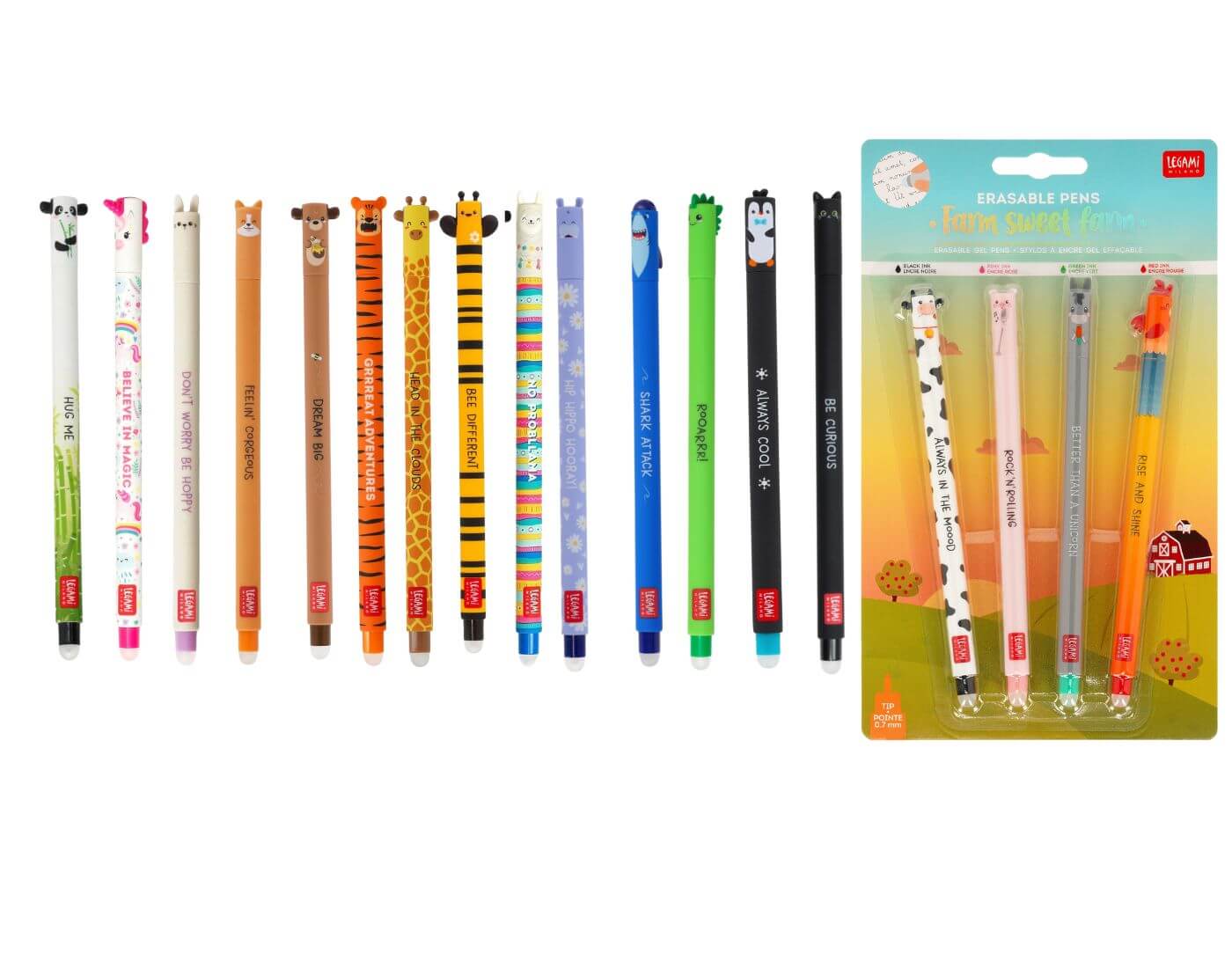 Legami Bundle - Set mit 18 löschbaren Gelstiften