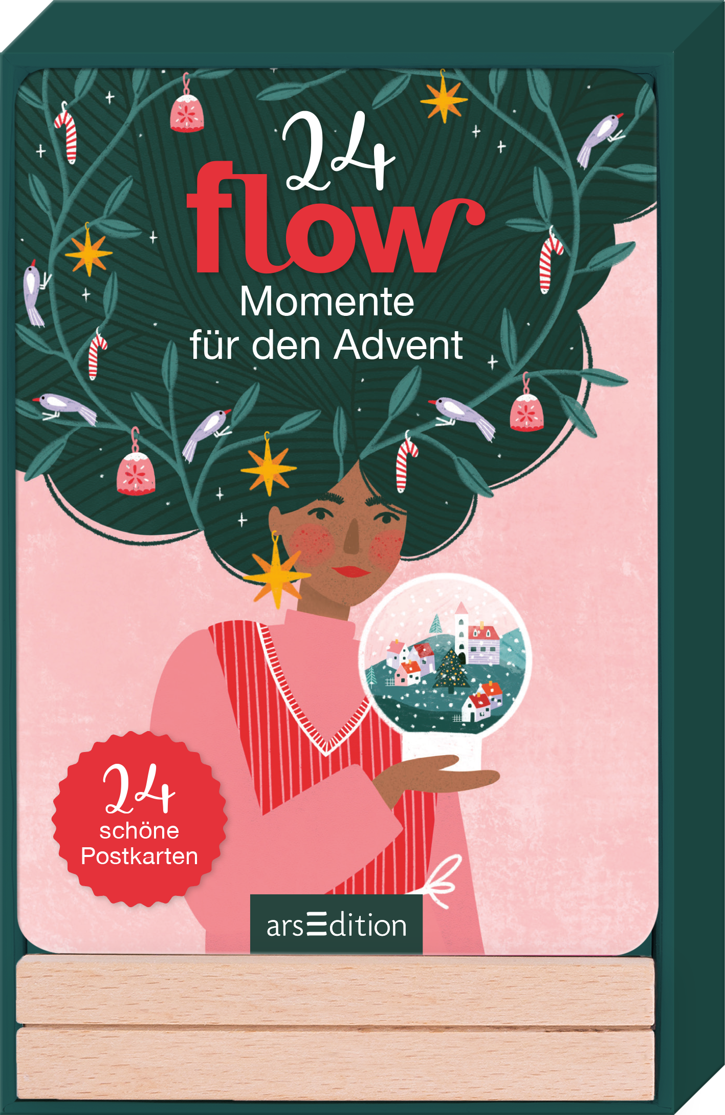 Bea Muller: 24 Flow-Momente für den Advent - 24 schöne Postkarten