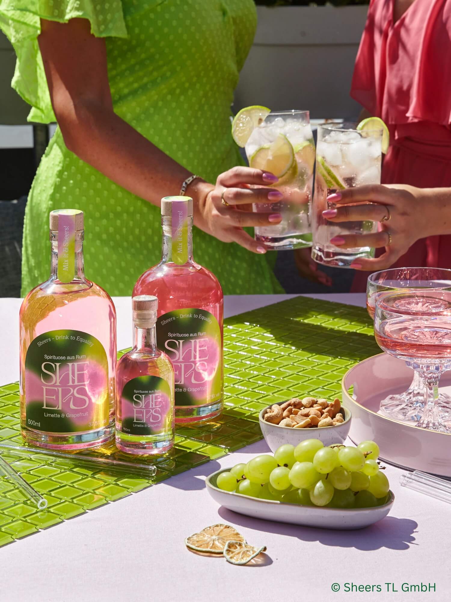 Sheers Spirituose aus Rum Limette & Grapefruit 500ml Sheers Spirituose aus Rum Limette & Grapefruit 500ml