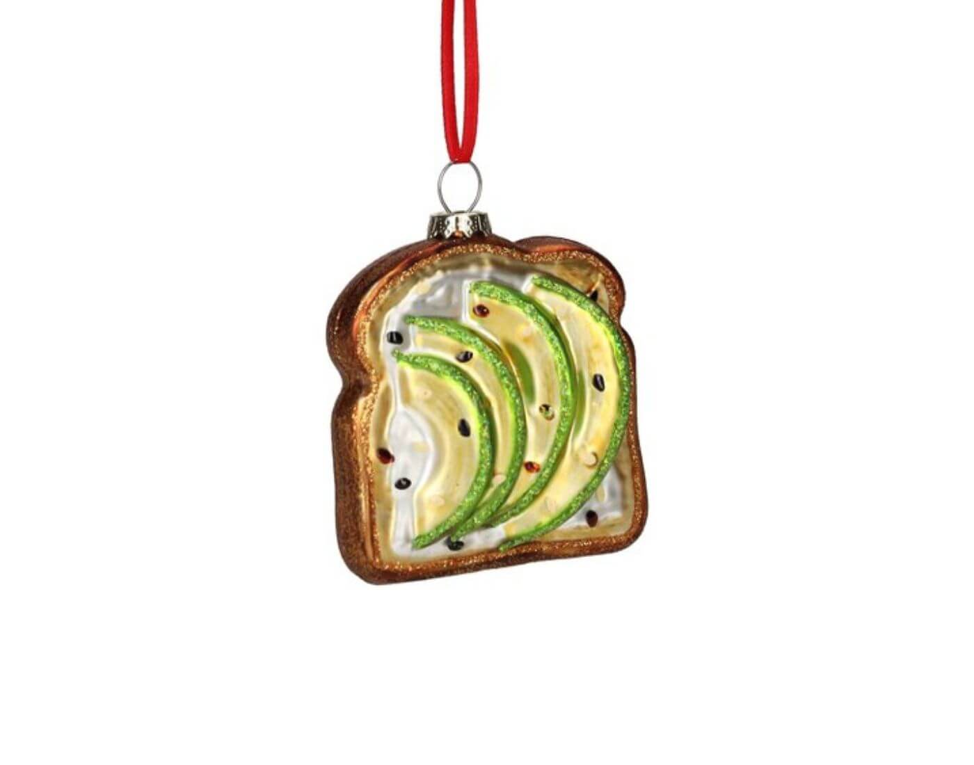 Hänger Avocado-Toast, braun/grün