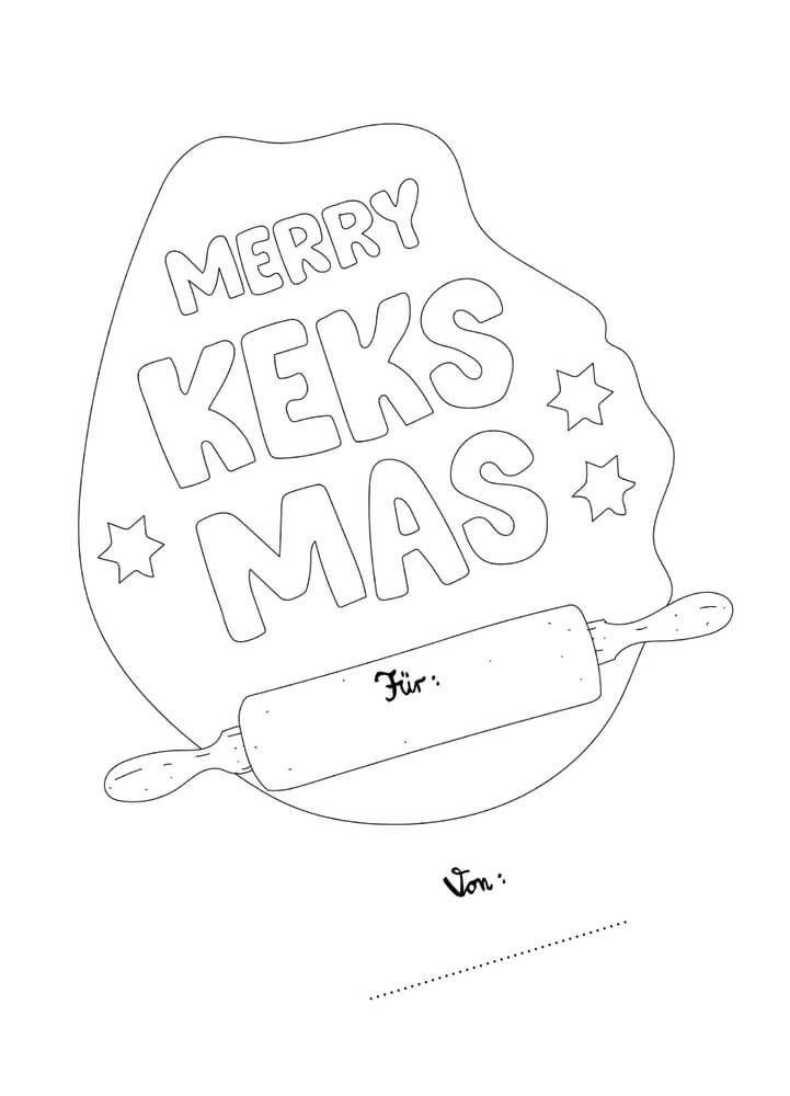 Der kleine Küchenfreund: Merry Keksmas - Weihnachtsgebäck