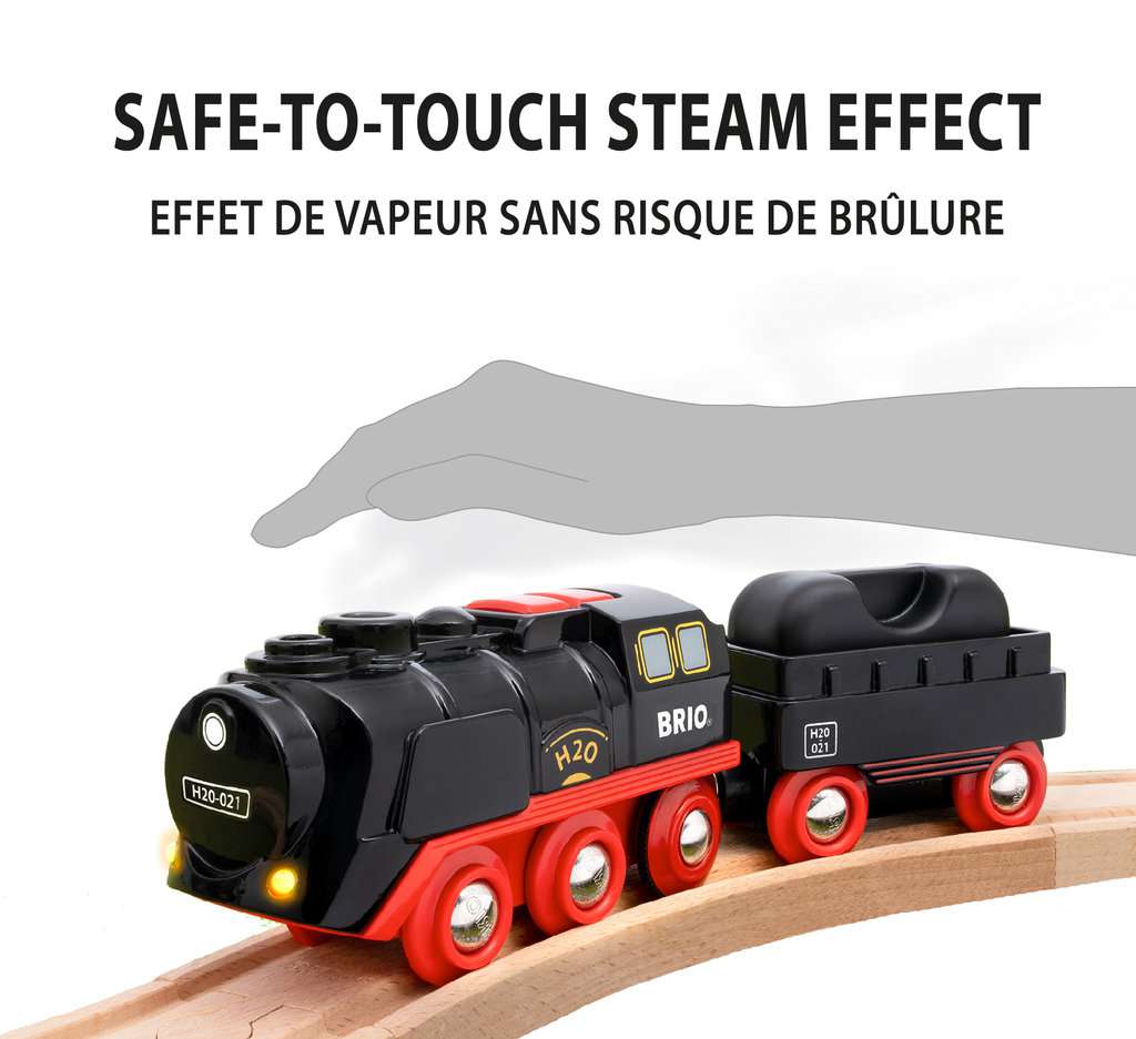 63601400_6 BRIO Batterie-Dampflok Weihnachts-Set