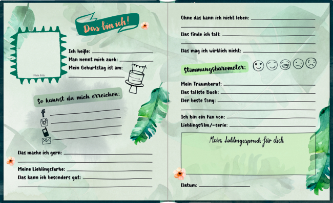 4050003720494_1 Freundebuch: Handlettering - Life is better with friends
