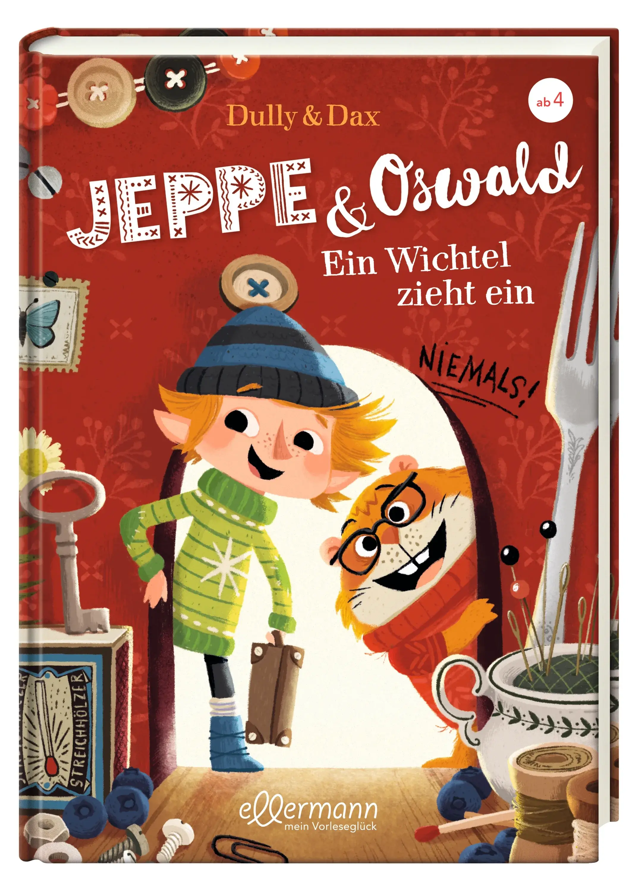 Eva Dax, Sabine Dully: Jeppe & Oswald 1. Ein Wichtel zieht ein