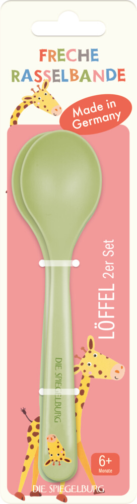 Löffel 2er-Set Giraffe - Freche Rasselbande