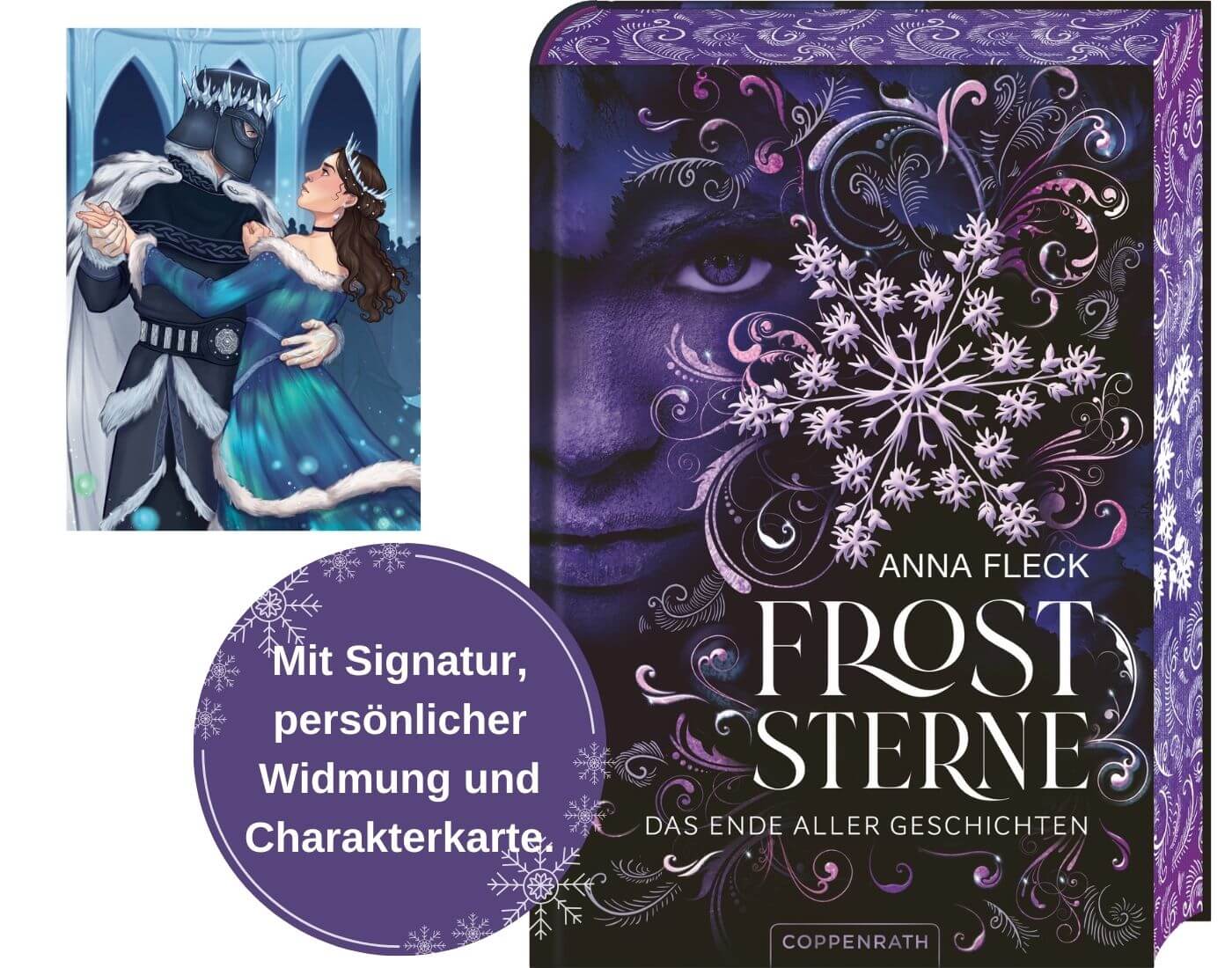 Anna Fleck: Froststerne 3 - Das Ende aller Geschichten (mit Farbschnitt)