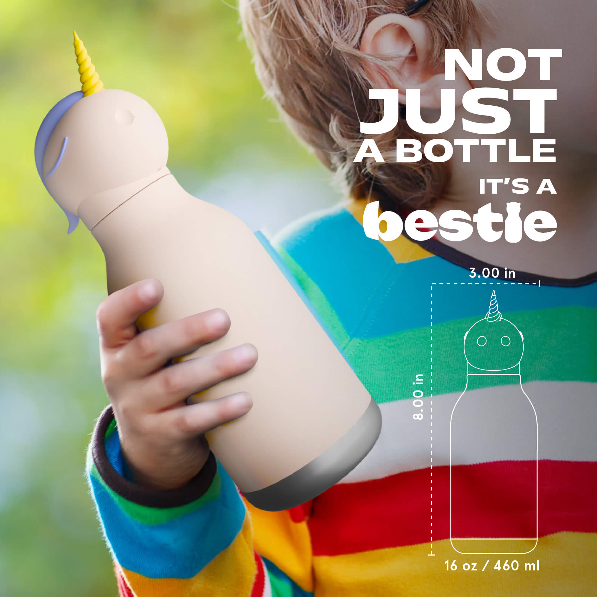Bestie Trinkflasche Einhorn Bestie Trinkflasche Einhorn