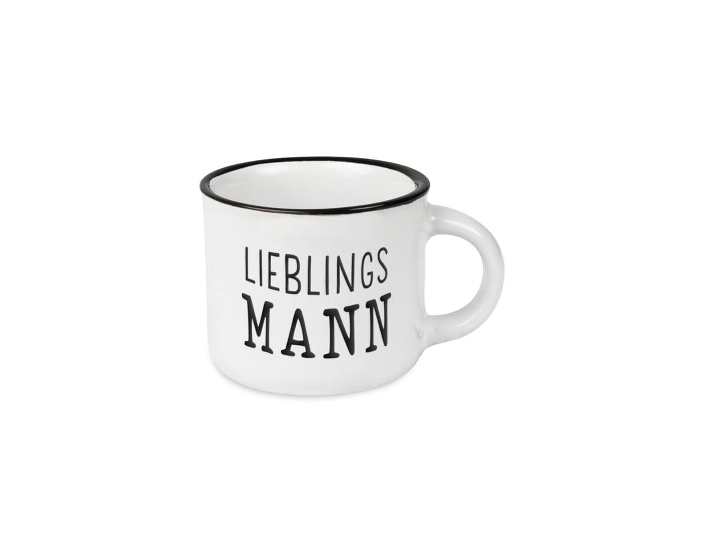 Espresso-Tasse Vintage Lieblingsmann