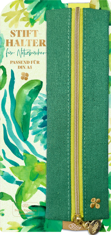 Stifthalter für Notizbücher - All about green