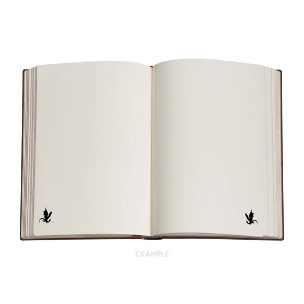 Hardcover Midi Notizbuch Blanko - Schatten von Navarre - Fourth Wing