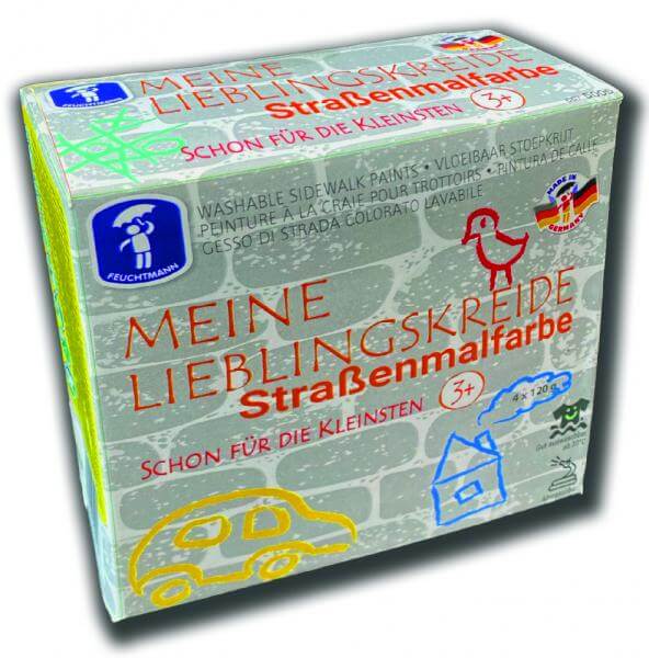 MEINE LIEBLINGSKREIDE Straßenmalfarbe