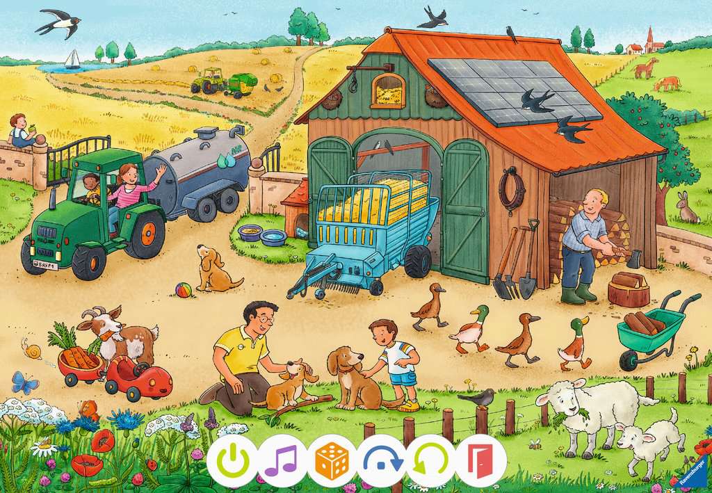 tiptoi® Puzzle für kleine Entdecker: Bauernhof