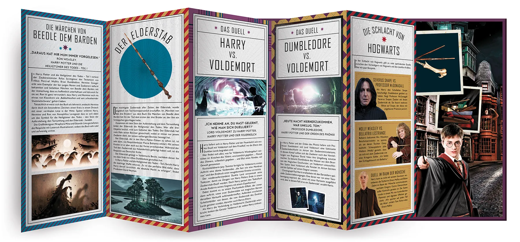 Aus den Filmen zu Harry Potter - Die Magie der Zauberstäbe