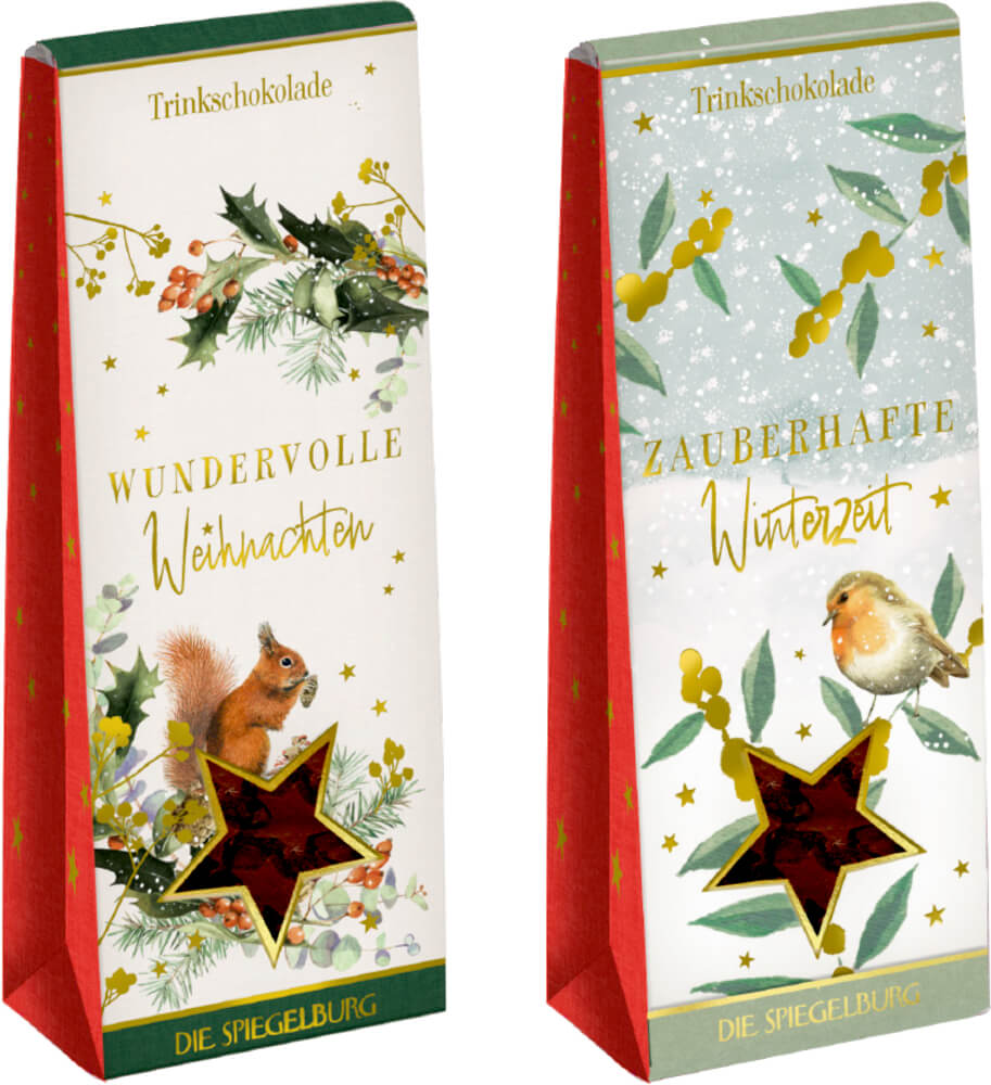 Trinkschokolade Zauberhafter Winterwald - M. Bastin (einzeln)