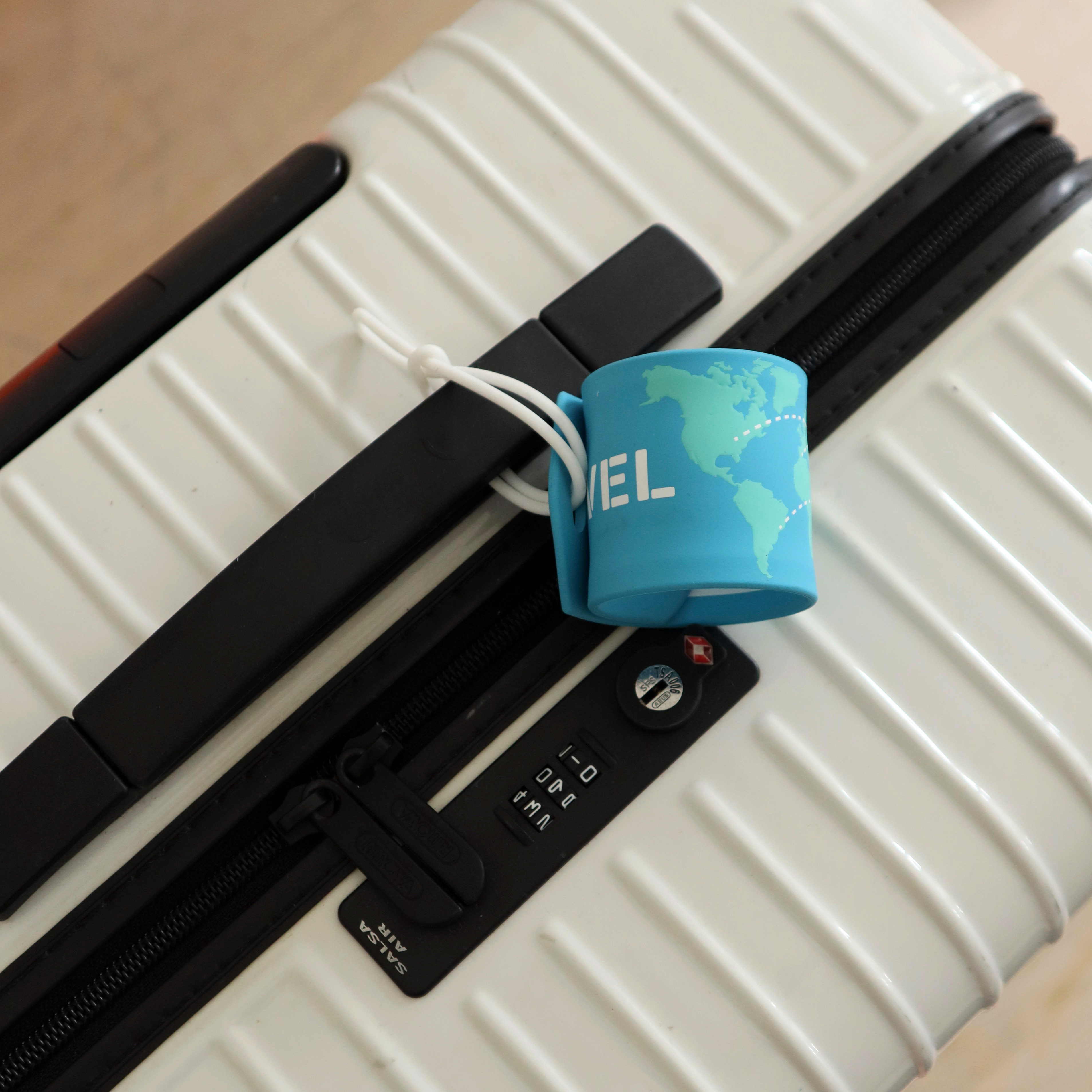 Gepäckanhänger Slap blau