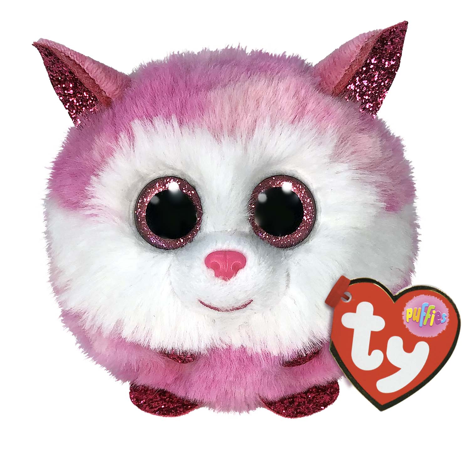 Princess Pink Husky - Ty Puffies