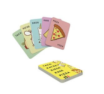 Taco Katze Ziege Käse Pizza