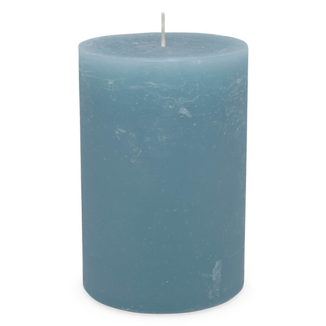 Mon Ami Rustique Landhauskerze Hellblau 10cm