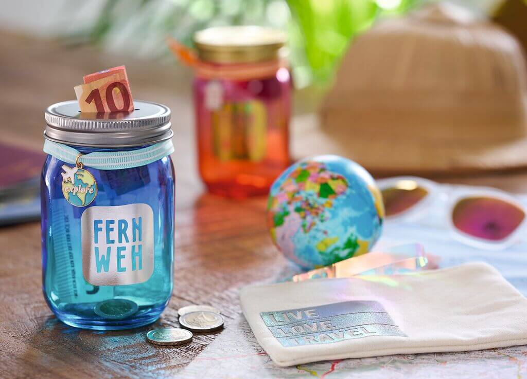 Fernweh - Reisekasse (einzeln)