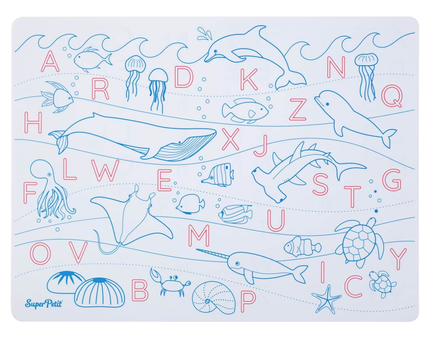 Learn & Play Ocean Alphabet