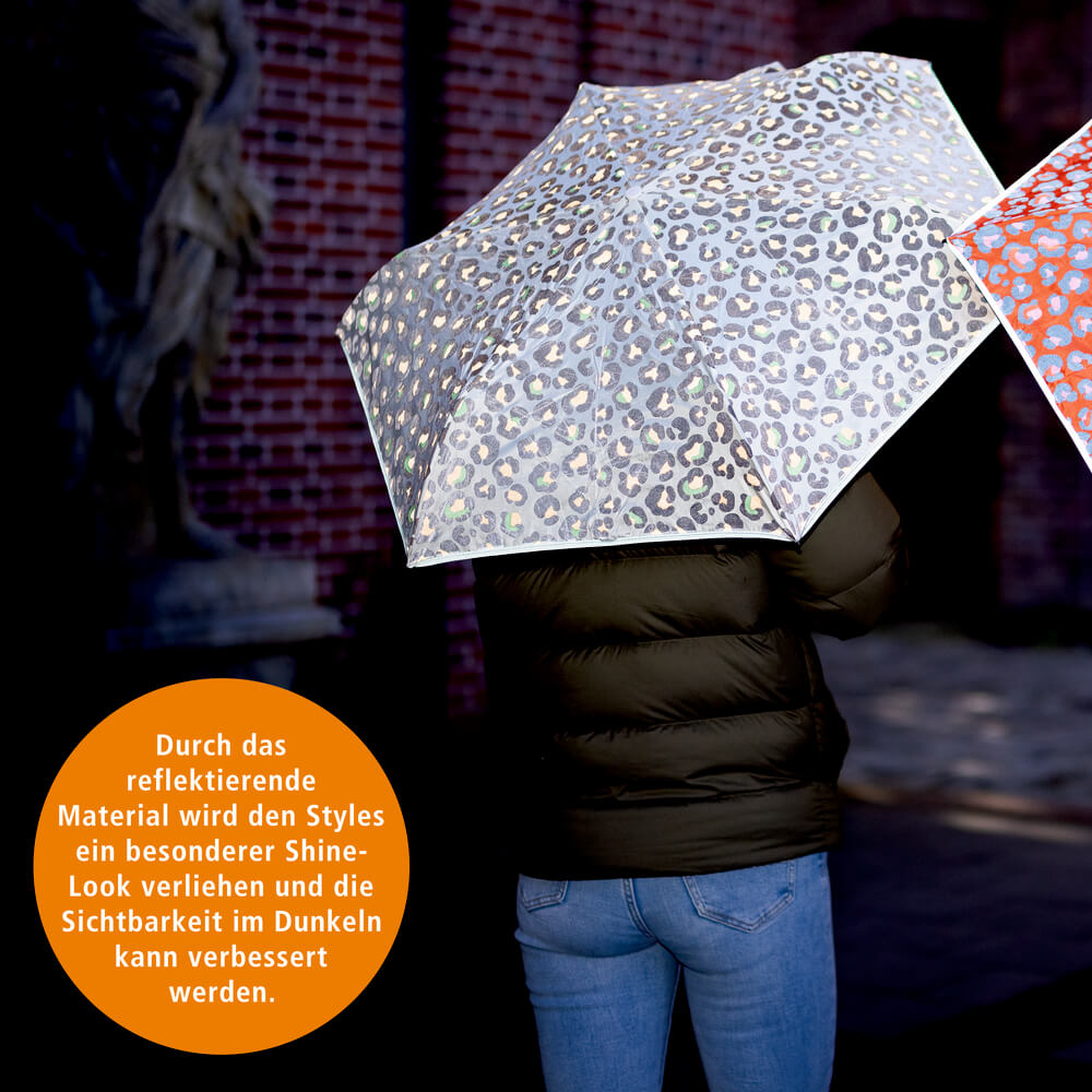 Taschenschirm Leo klassisch - shine bright