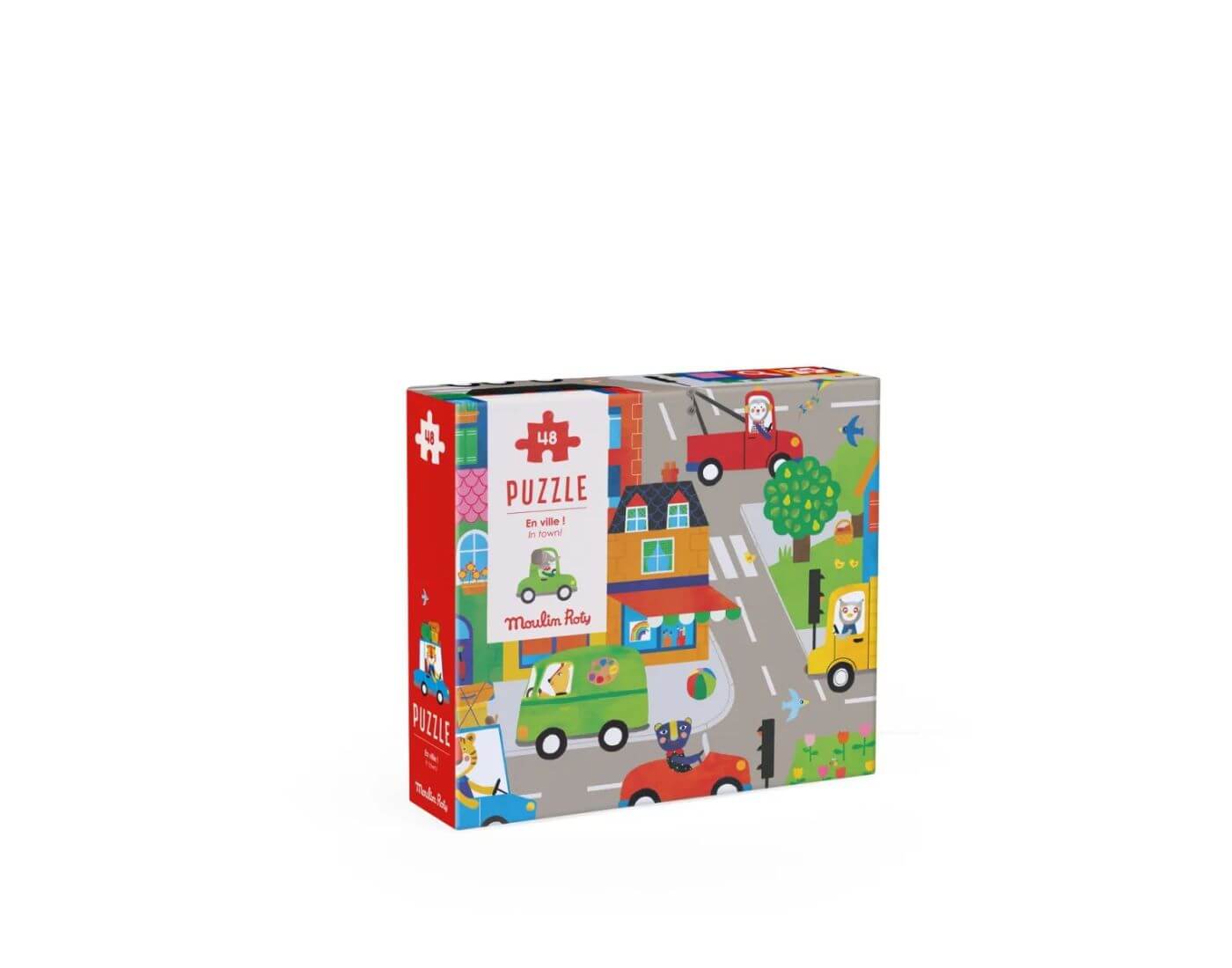 Puzzle In der Stadt! (48 Teile)