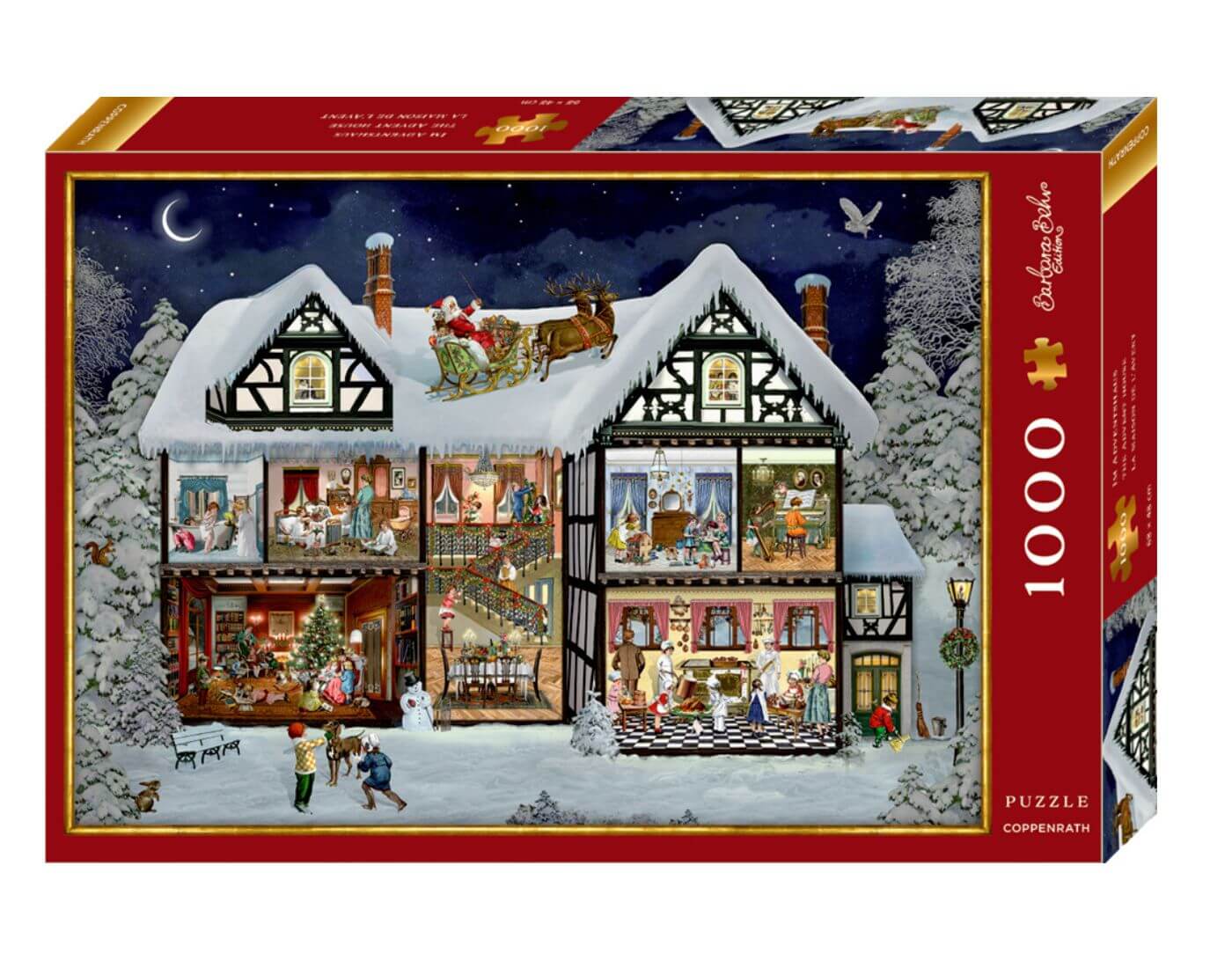 Puzzle: Im Adventshaus - B. Behr (1000 T.) Puzzle: Im Adventshaus - B. Behr (1000 T.)