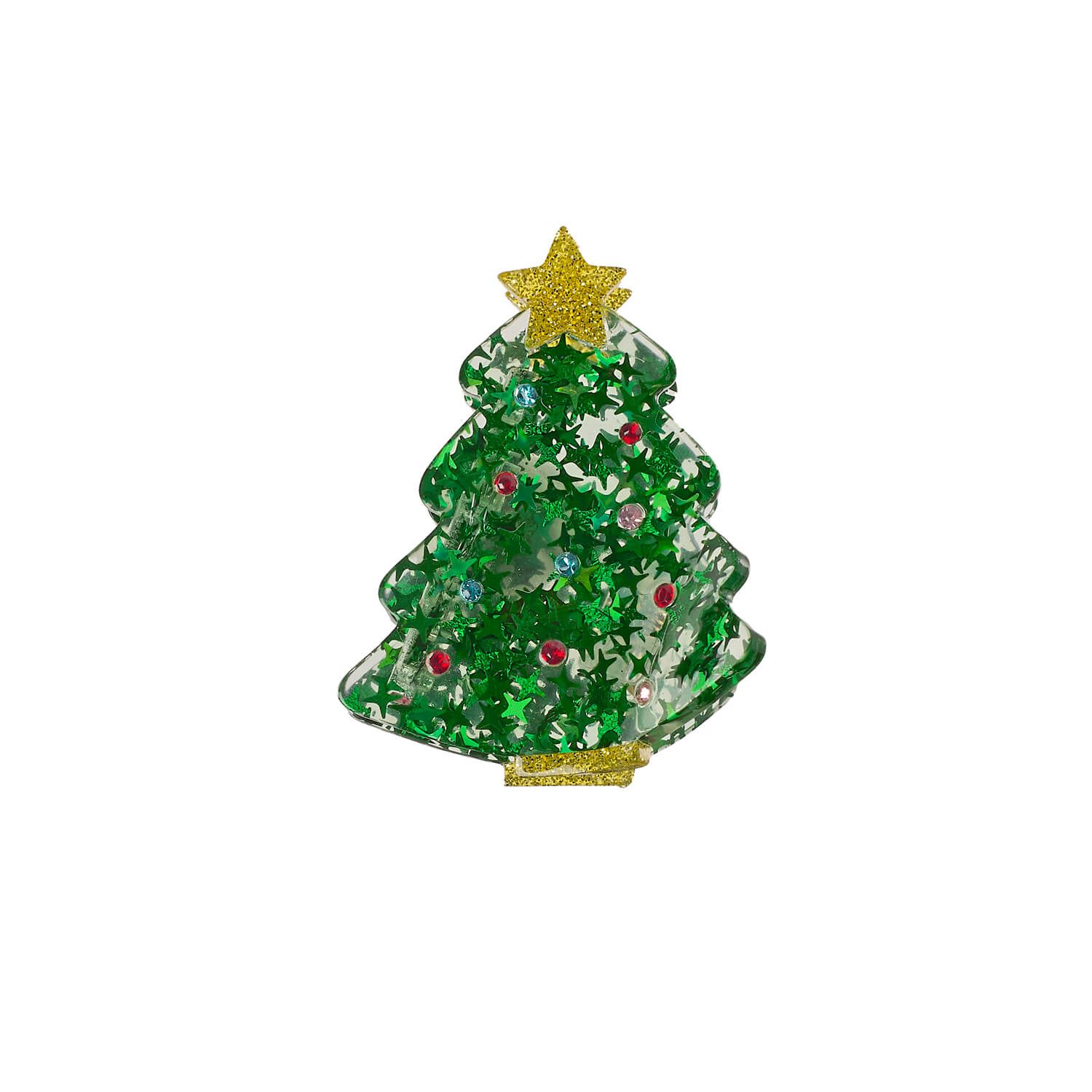 Haarklammer Weihnachtsbaum