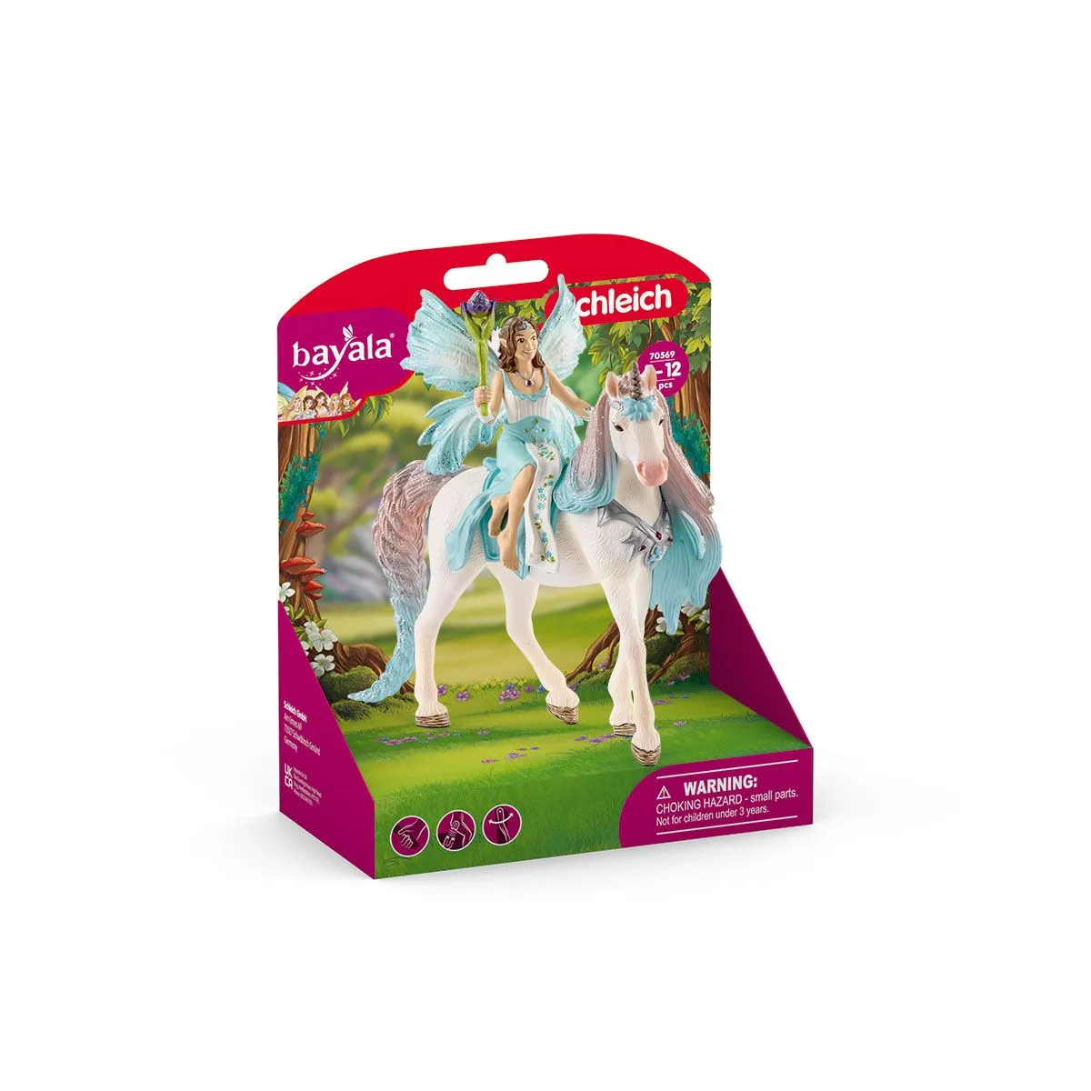 70569_pack_v23_tp schleich® bayala® 70569 Eyela mit Prinzessinnen-Einhorn