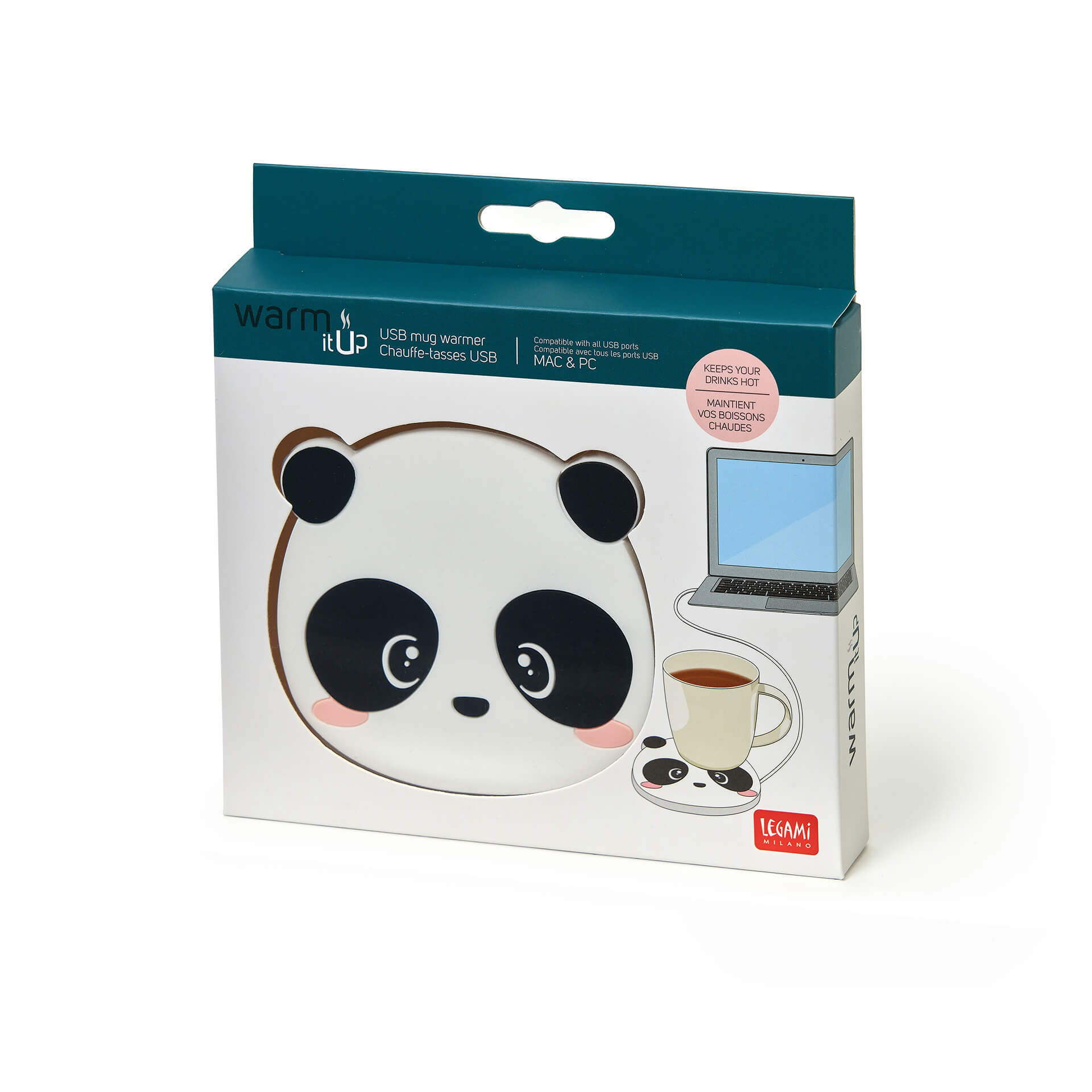 USB-Tassenwärmer - Warm It Up - Panda