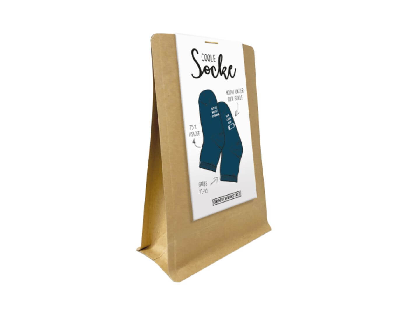 Coole Socke Ich lade auf - Größe 41-45