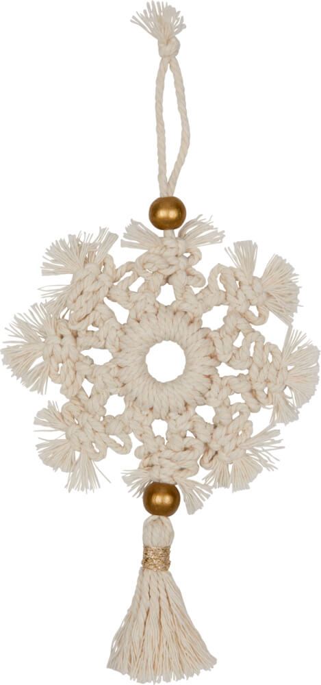 Makramee-Anhänger - Dekorative Weihnachten (einzeln)