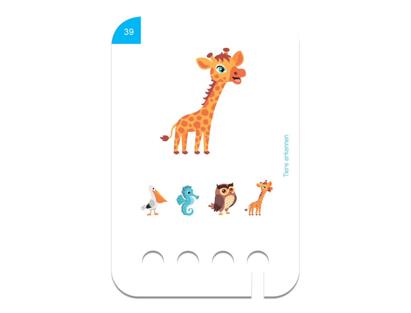 Erste Übungen - Tiere erkennen 2+