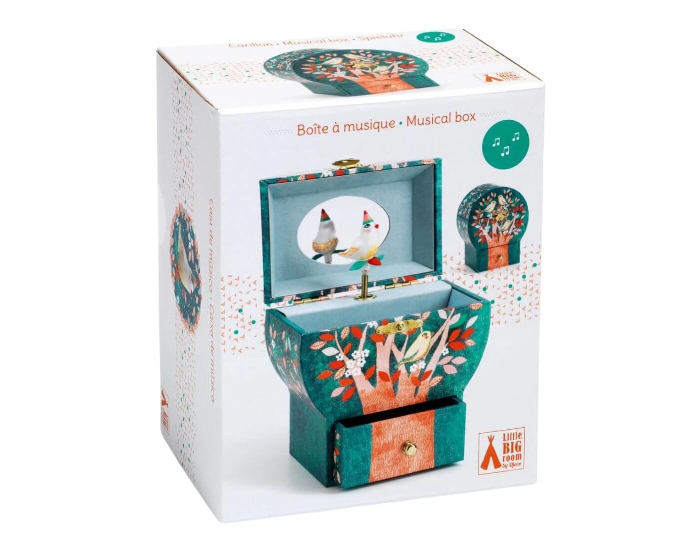 Musik Schmuckkästchen Poetischer Baum