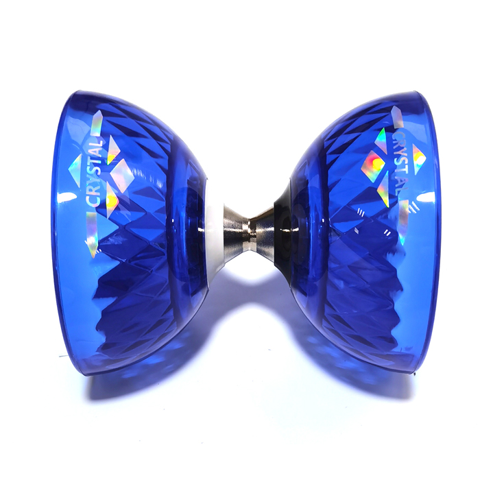 Diabolo Acrobat Crystal Bearing Set blau