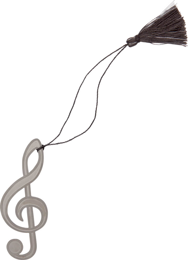 Lesezeichen aus Metall - All about music (einzeln)